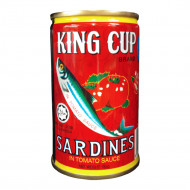 KING CUP SARDINE IN TOMATO SAUCE 125G 