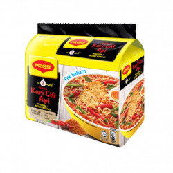 MAGGI Hot Chili curry Noodles 79g x 5 Pack