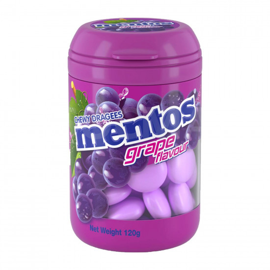 MENTOS Bottle Mix Grape 120g