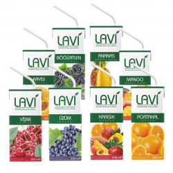 Lavi Fruit Juice Variation 200ml x 27 Pack